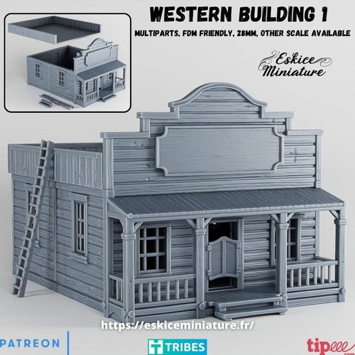 Eskice miniatures western - eskice,