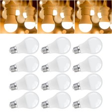 12 Pack E27 Medium Screw LED
