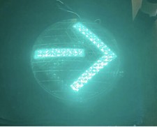 12” LED Green Arrow Traffic
