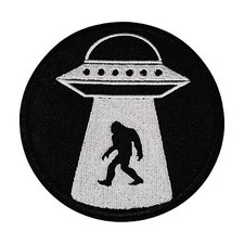 Bigfoot Beam Up Embroidered