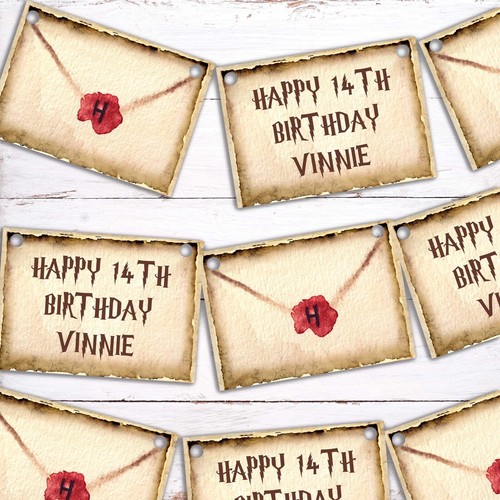Harry potter banner birthday - potter,