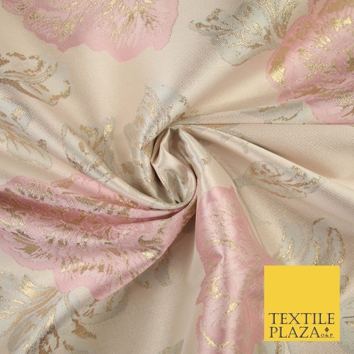 Light pink oversized floral - light,