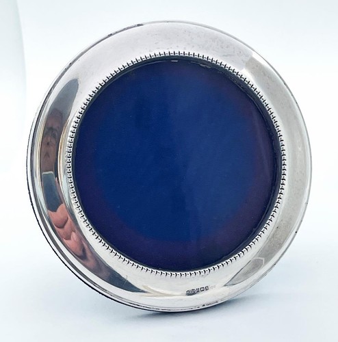 Circular silver photograph - circular,