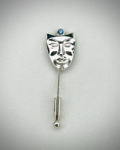 Vtg opera theatre happy mask - vtg,