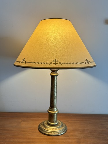 Vintage wooden lamp - vintage, 31cm