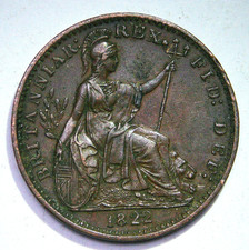 1822 George IV FARTHING Copper