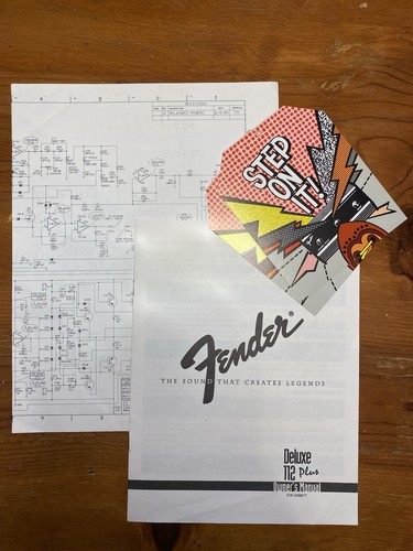 Fender deluxe 112 plus - 112, owners