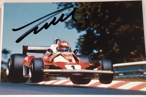 Autograph niki lauda formula - niki,