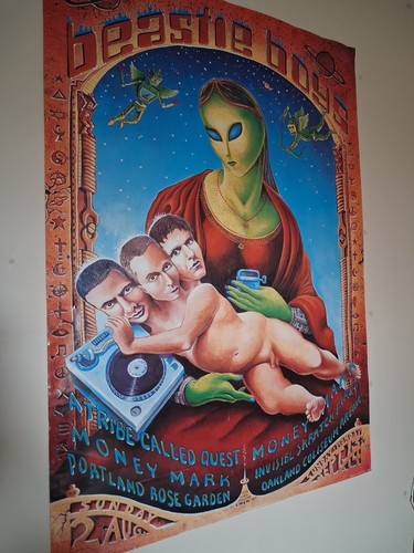 Beastie boys poster 1998 rare - ,