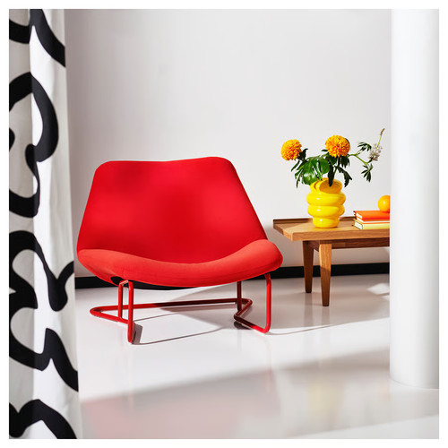 Armchair hakebo red - hakebo,