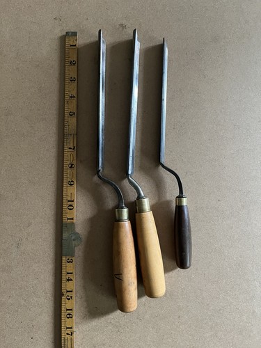 Large cranked gouge - cranked, (2