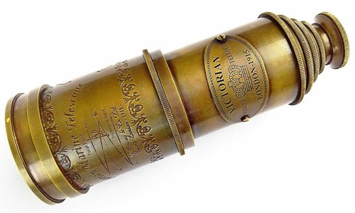 Brass telescope victorian - brass, 1915