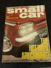 Small Car Magazine September 1964, Motolux Imp, GSM Flamingo, Volvo 122S
