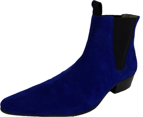 Ikon original blue real suede - real,