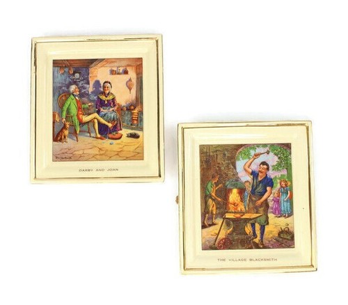 Set wall hanger plates - of,