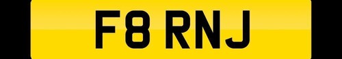 Fern number plate rnj - plate,
