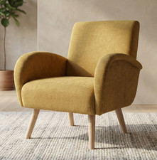 Yellow Tub Armchair Living