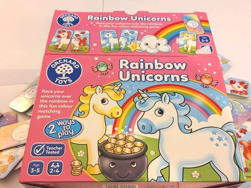 Orchard trees rainbow unicorns - trees,