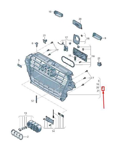 Audi sportback radiator - sportback,