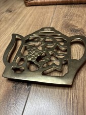 Vintage Brass Teapot Shaped