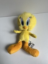 Looney Tunes Tweety Pie Soft Toy Plush Tweetie Boots Warner Bros 10”