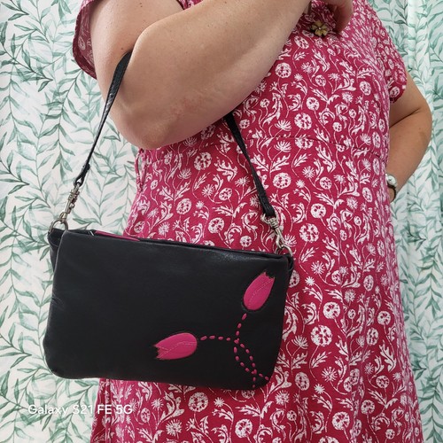 Debenhams leather bag purse - leather,