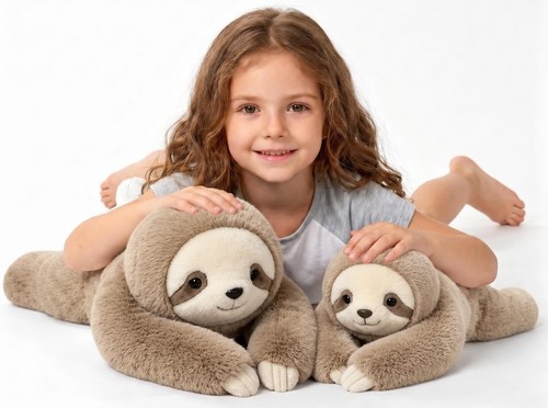 Weighted plush sensory sloth - weighted,