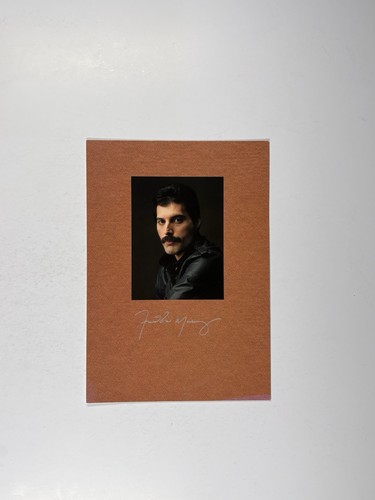 Queen freddie mercury postcard - queen,