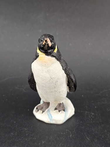 Vintage king penguin figurine - king,