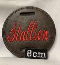 1x  Brown LEATHER 8cm Bridle