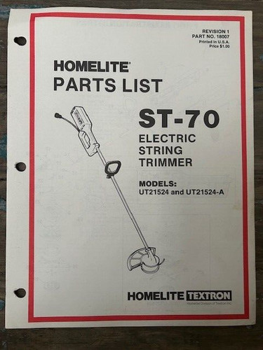 Vintage original homelite - original,