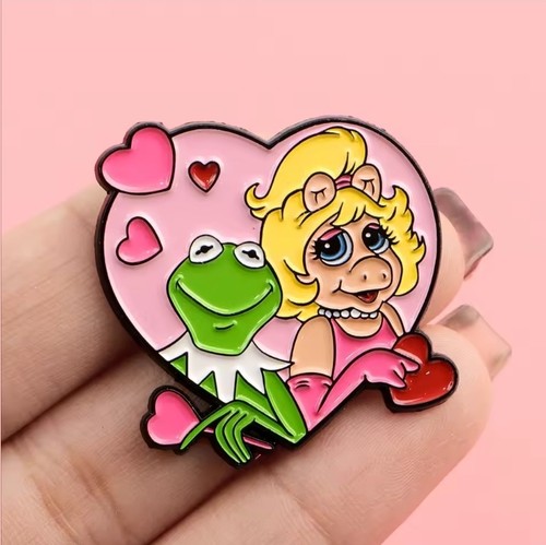 Kermit miss piggy heart - piggy,