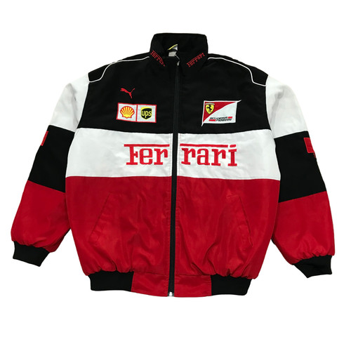 Vintage ferrari bomber - vintage,