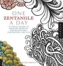 One zentangle day 6 - one, day: