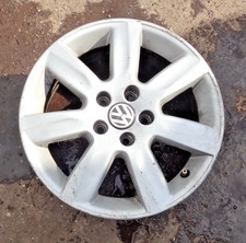 VW POLO ALLOY WHEEL RIM 6R MODEL  2008~2016  6R0601025L 7 SPOKE⭐RAPID POST⭐#3