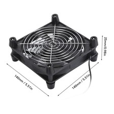 140mm Case Fan 12V 0.45A