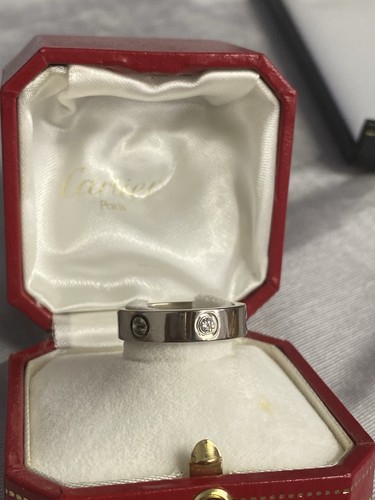 Cartier diamond love ring - cartier,