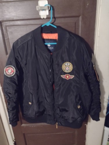 Flight jacket black - ma-1,