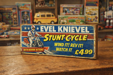 Evel knievel sign inspired - knievel,