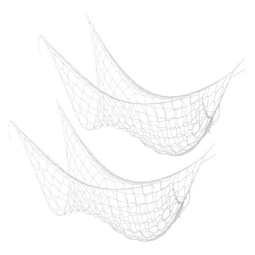 2pcs nautical rope netting - 2pcs,