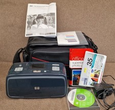 HP Photosmart A610 Series Mini Photo Printer With Storage Bag And Photopaper