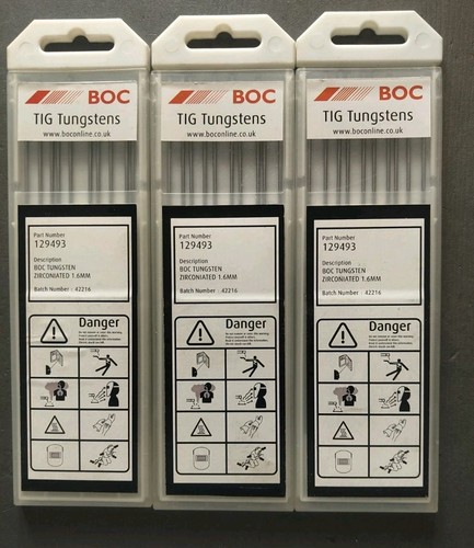 6mm boc tig tungstens - 30,