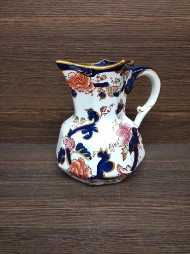 Masons blue mandalay jug - mandalay,