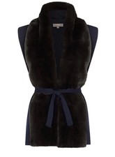 N.Peal Cashmere Fur Placket