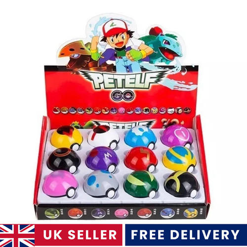 12pcs pokemon ball set - ball,
