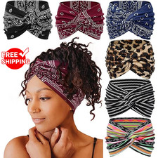 Twisted Wide Headband Women