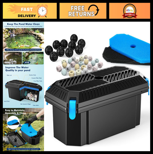 Outdoor pond filter box - outdoor,