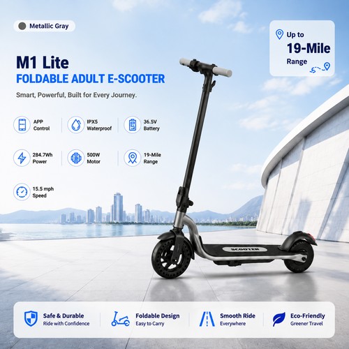 New adult electric scooter - adult,