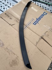 Mercedes Benz C Class W204 W205 2009-13 Rear Trunk Boot Spoiler In Black F&P