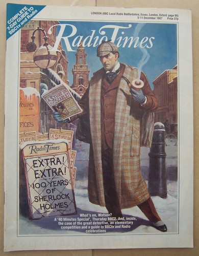 Radio times 1987 sherlock - radio, times/1987/sherlock